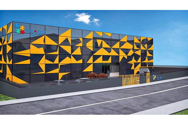 Tüm Ekip İlaç Fabrikası Cephe Tasarımı, Gebze
